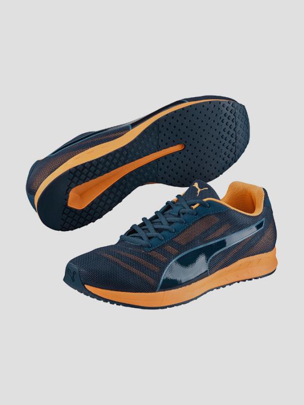 Boty Puma Burst blue wing teal-orange pop-blue win Modrá