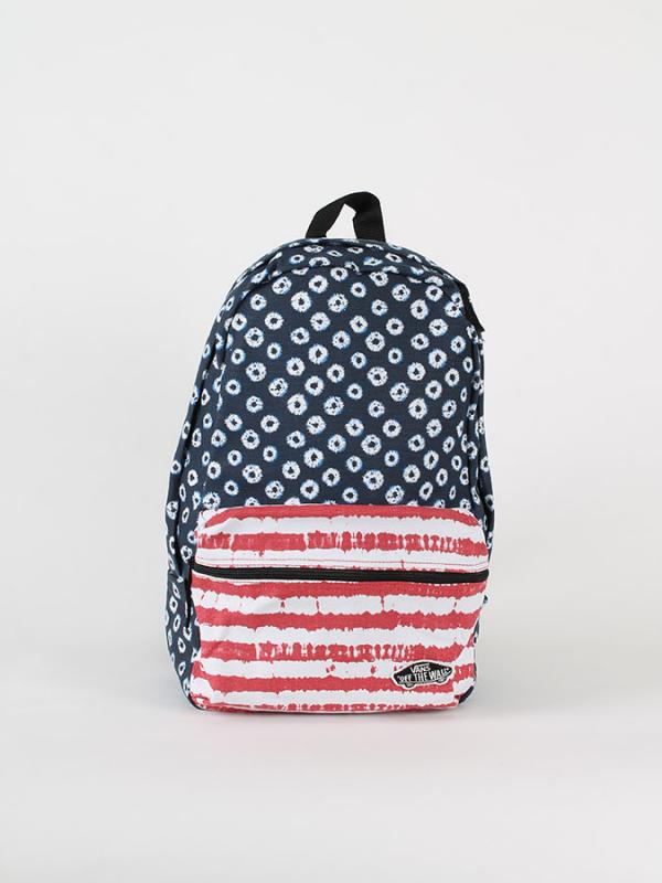 Batoh Vans G Calico Backpack (Dyed Dots St) Modrá