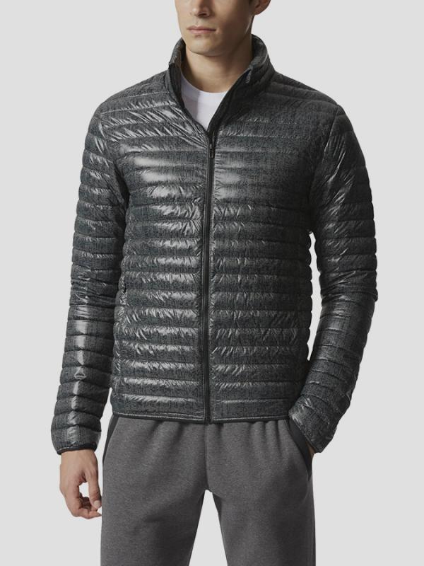 Bunda adidas Performance SUPER LIGHT AOP Černá
