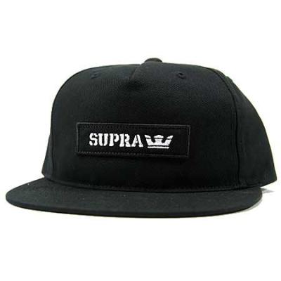 Supra Mark Patch Snap Black