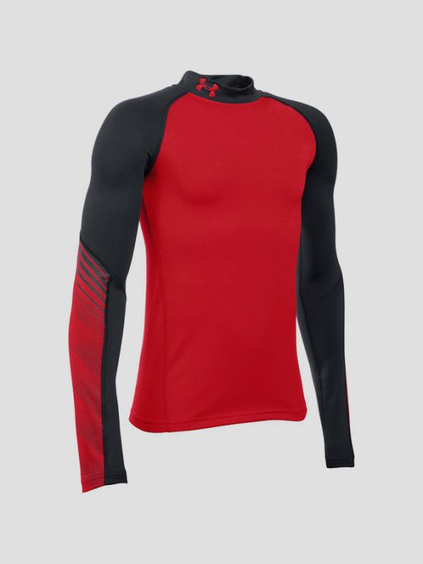 Tričko Under Armour Coldgear Up CG Mock Červená