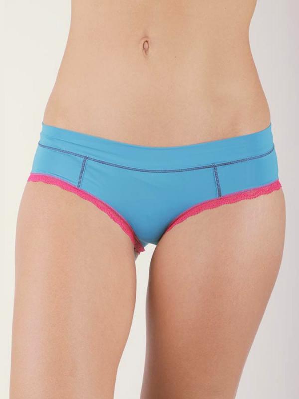 Kalhotky Diesel UFPN-CELEBRITI-TWOPACK Uw Panties 2 pack Modrá