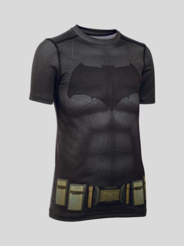 Tričko Under Armour Batman Suit SS Černá
