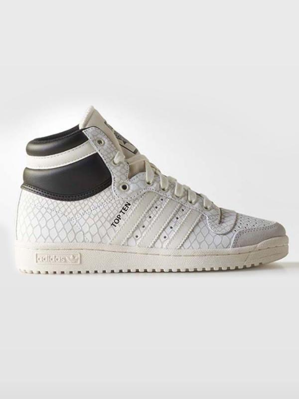 Boty adidas Originals TOP TEN HI W Bílá