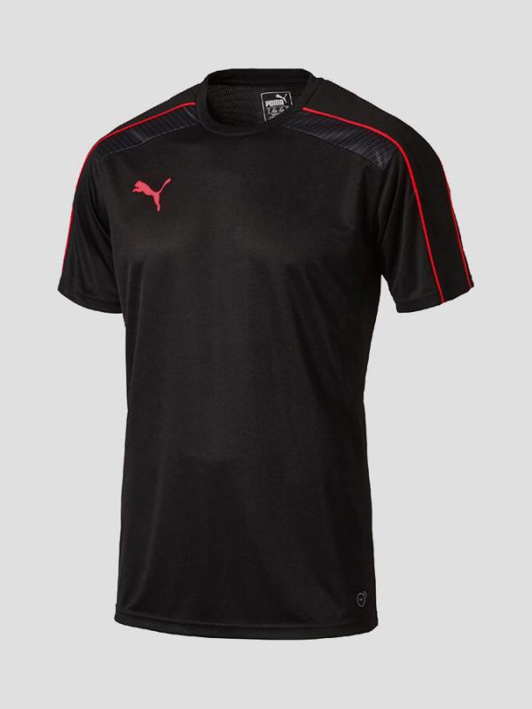 Tričko Puma IT evoTRG Training Tee Black-Red Bl Černá