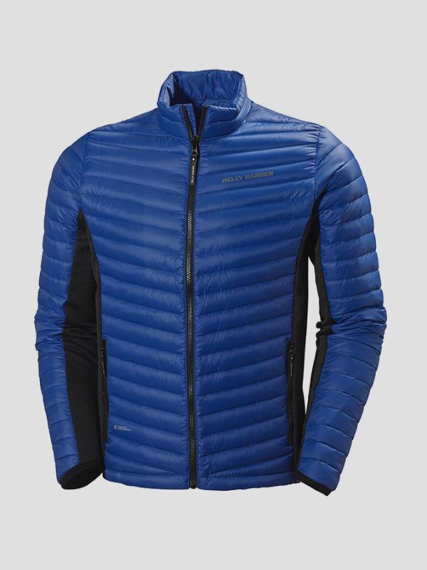 Bunda Helly Hansen VERGLAS HYBRID INSULATOR Modrá