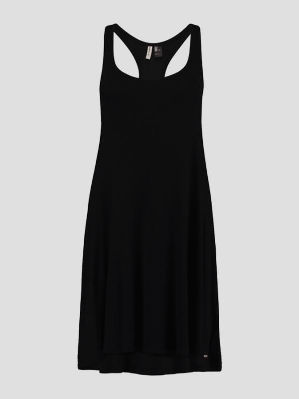 Šaty O´Neill LW RACERBACK JERSEY RIB DRESS Černá