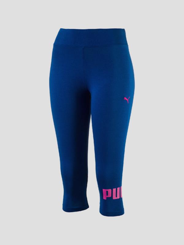Legíny Puma ESS 3 4 No.1 Leggings W Modrá