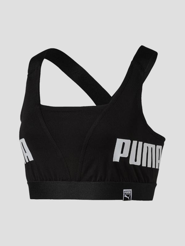 Podprsenka Puma Archive Logo Bra Top Černá