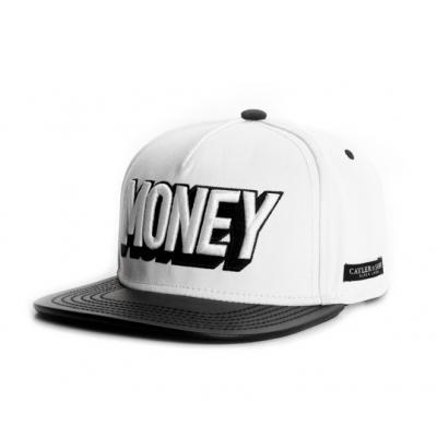 Cayler & Sons Black Label Mo Money Cap White/Black