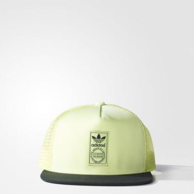 adidas Tubular Trucker Cap Tub Light Flash Yellow/Black/White