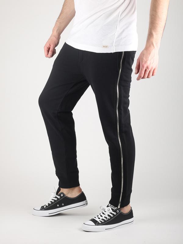 Tepláky Diesel P-ZIPO PANTALONI Černá