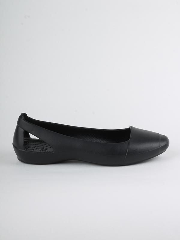 Sandály Crocs Sienna Flat W Černá