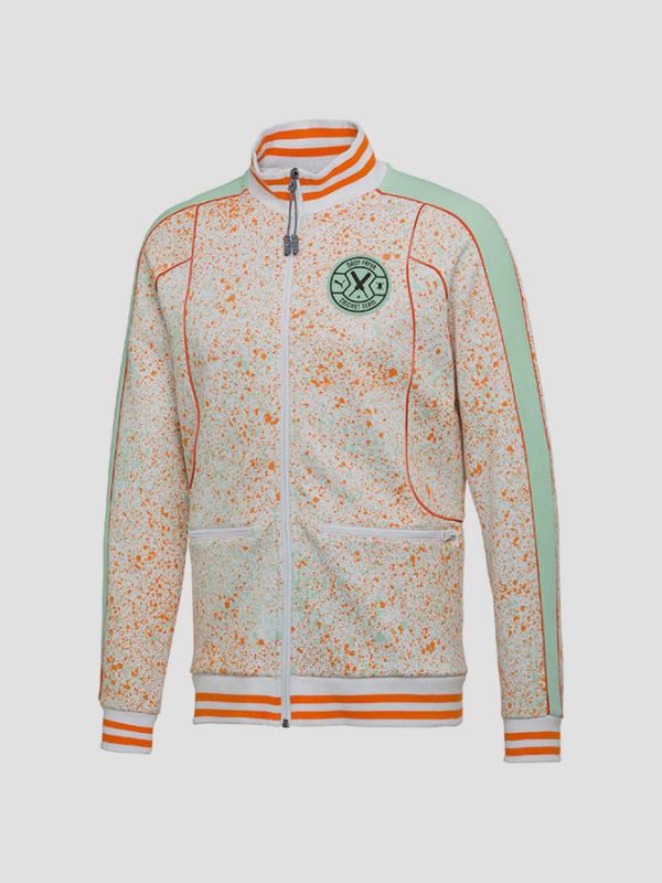 Bunda Puma x DAILY PAPER Track Top White Bílá