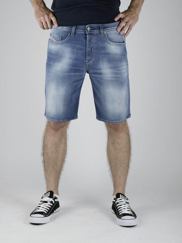 Kraťasy Diesel BUSTSHORT CALZONCINI Modrá