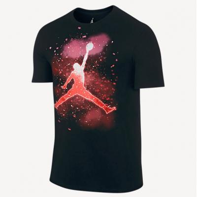Jordan Jumpman Celebration Drift Tee Black/Gym Red