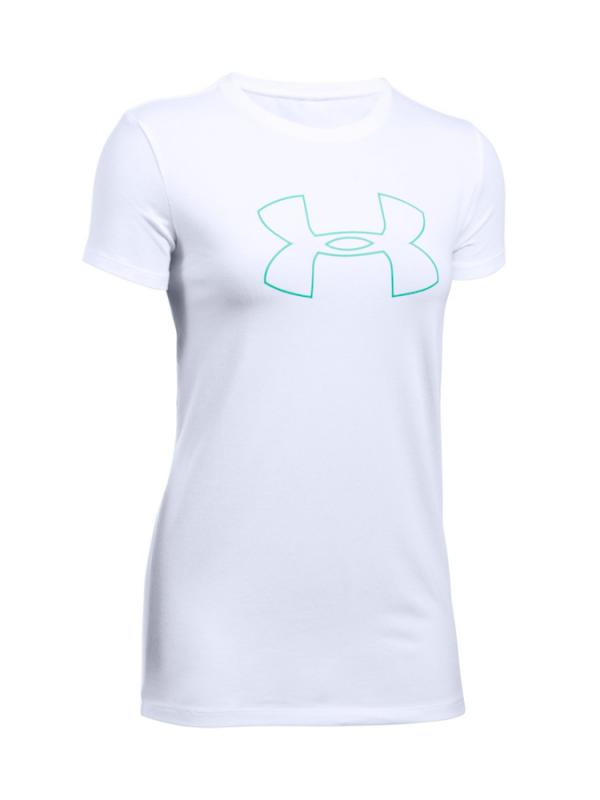 Tričko Under Armour 2 color Big Logo SS Bílá