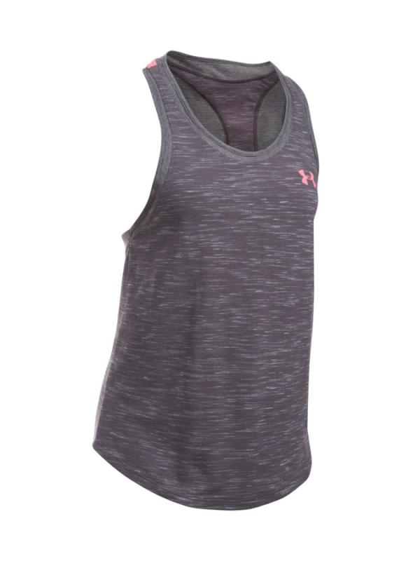 Tílko Under Armour Mesh Wordmark Tank Růžová