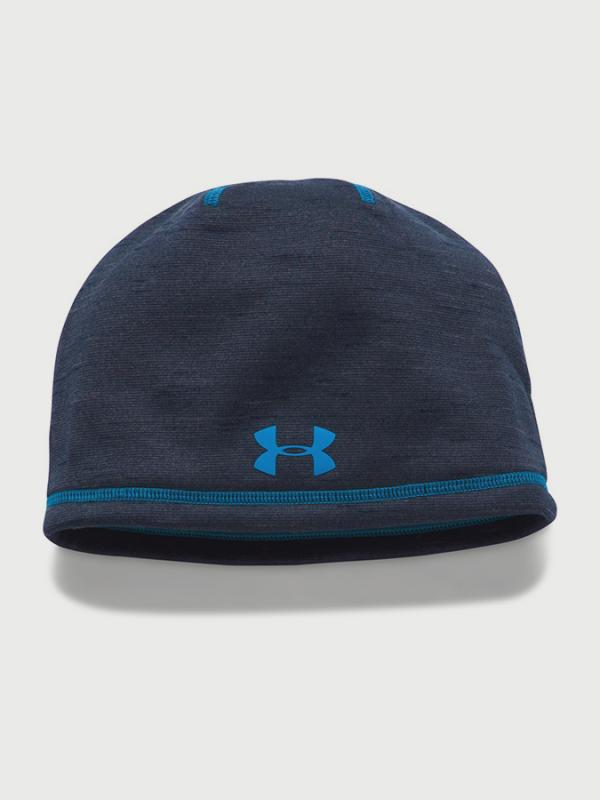Čepice Under Armour Boy's Reactor Element Beanie Modrá