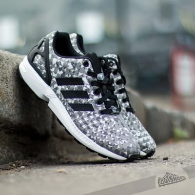 adidas ZX Flux Weave FtwrWhite/Core Black/Ch Solid Grey