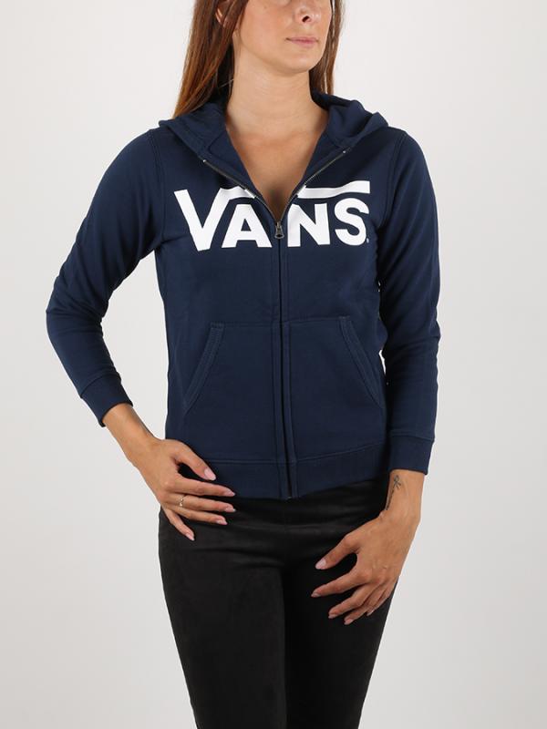 Mikina Vans BY CLASSIC ZIP DRESS BLUES-BRI Modrá
