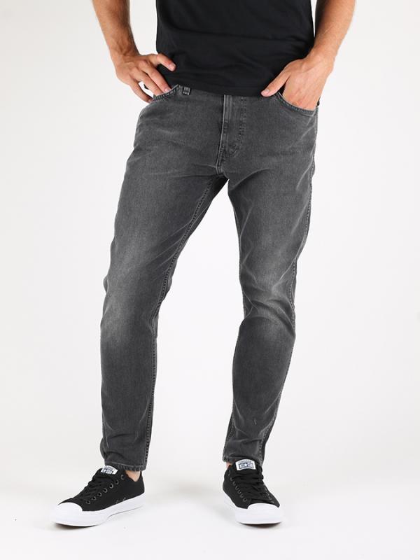 Džíny LEVI'S L8 SLIM TAPER MID GREY L8 Šedá