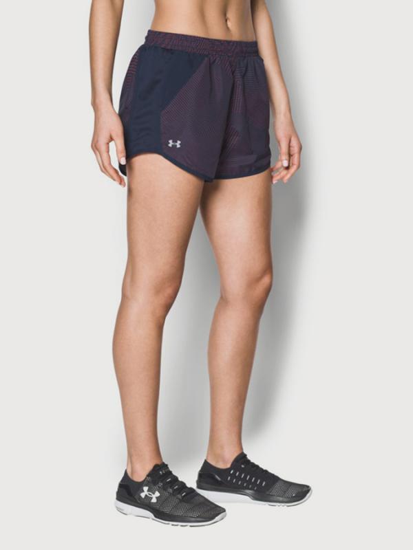 Kraťasy Under Armour Fly By Printed Short Barevná