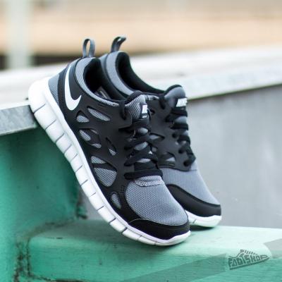 Nike Free Run 2 GS Cool Grey/Black/White