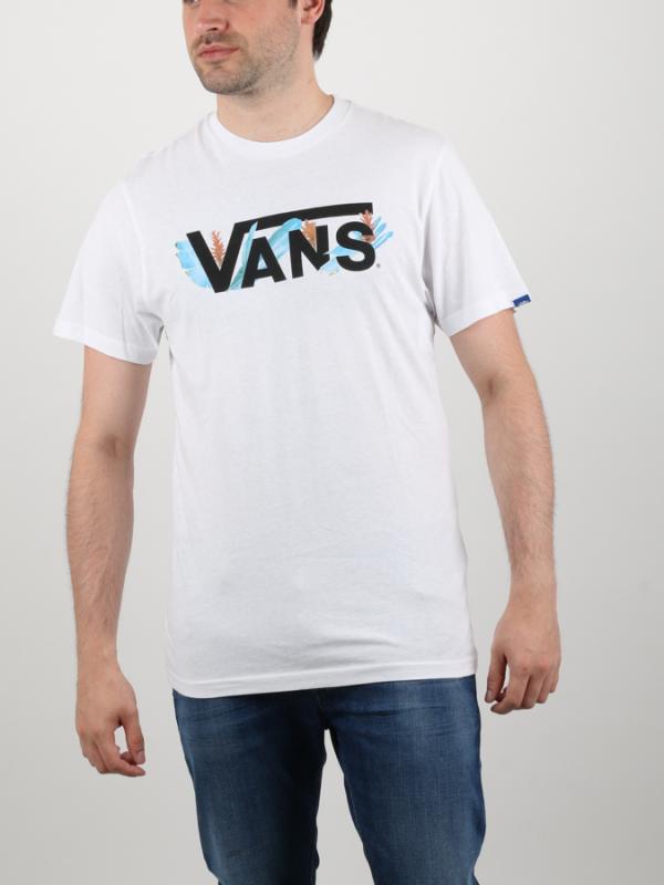 Tričko Vans Mn Bonsai Leaf White Bílá