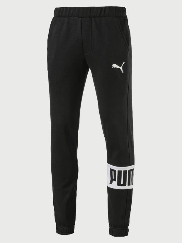 Tepláky Puma Rebel Sweat Pants FL cl Černá