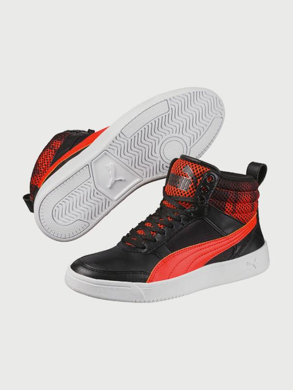 Boty Puma ReboundStreet2OxidizedJr Černá