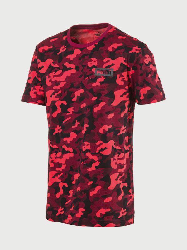Tričko Puma AOP Rebel Tee Červená