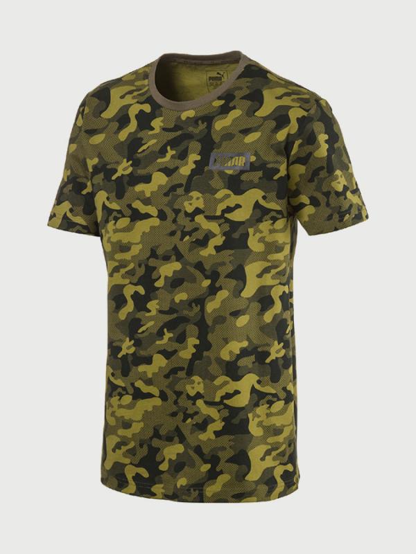 Tričko Puma AOP Rebel Tee Oranžová