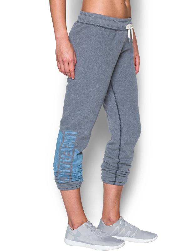 Tepláky Under Armour Favorite Fleece Pant Modrá