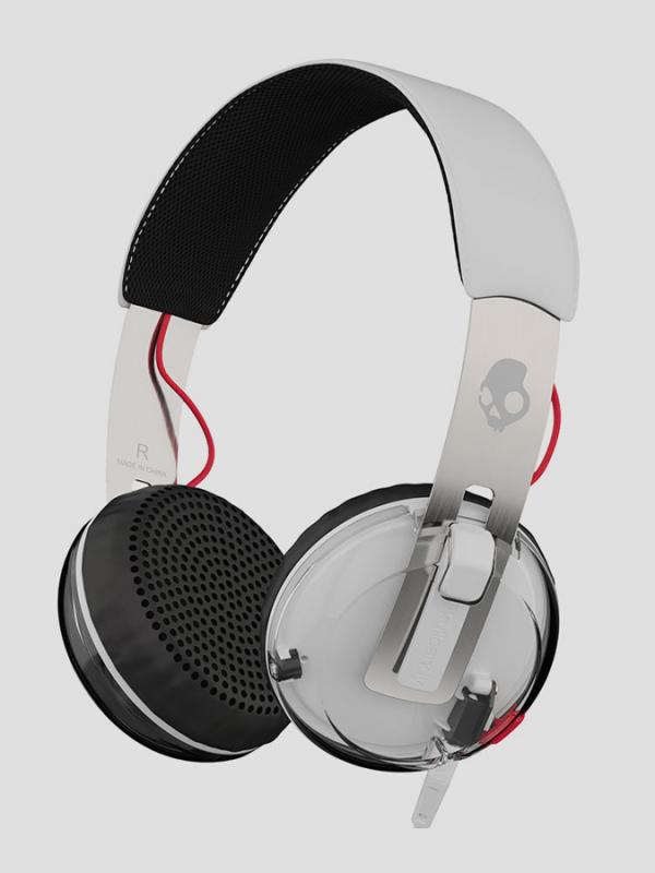 Sluchátka Skullcandy GRIND ON-EAR W/TAP TECH Bílá