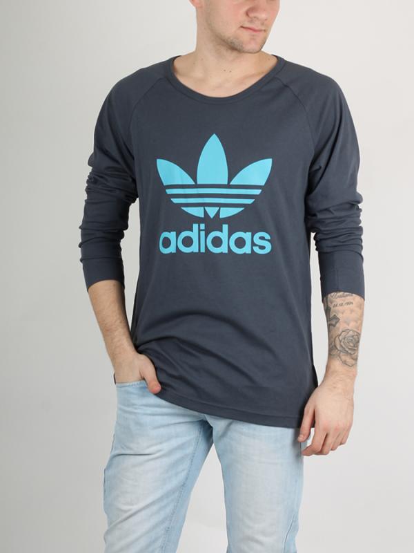Tričko adidas Originals TREF RAGL TE Šedá