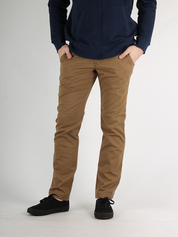 Kalhoty Vans Mn Authentic Chino S Dirt Hnědá