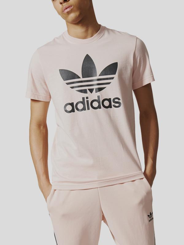 Tričko adidas Originals ORIG TREFOIL T Béžová