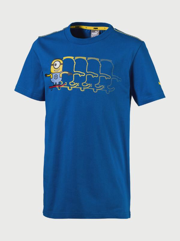 Tričko Puma Minions Tee Lapis Blue Modrá