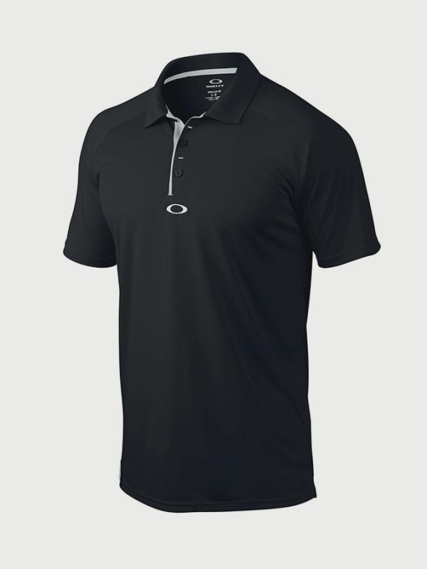 Tričko Oakley Elemental 2.0 Polo Jet Black Černá