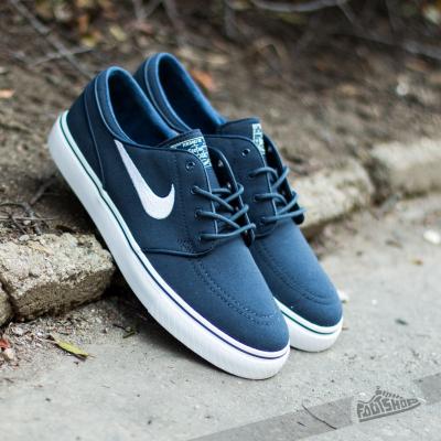 Nike Zoom Stefan Janoski CNVS Obsidian/White-Gum Light Brown-Mettalic