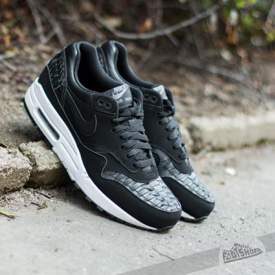 Nike Air Max 1 Woven Black/Black-Dark Grey