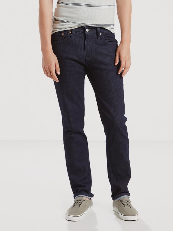 Džíny LEVI'S 511 Slim Fit Chainsaw Rinse Modrá