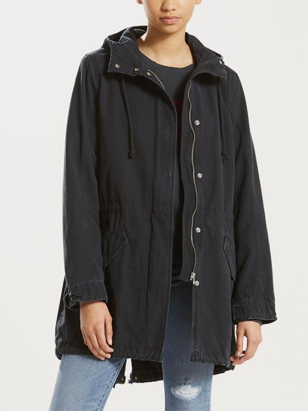 Chiara Fishtail Parka Levi's® Černá