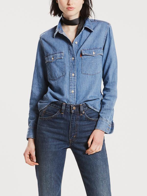 Košile Levi's® 70S Western Morning Blue Modrá