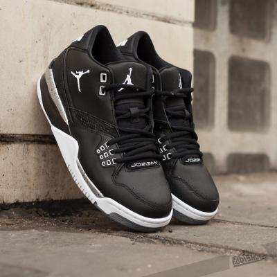 Jordan Flight 23 Black/White-Mettalic Silver
