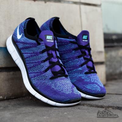 Nike Free Flyknit NSW Court Purple/White/Black