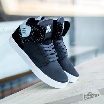 Supra Atom Black/Splatter/Light Blue-White