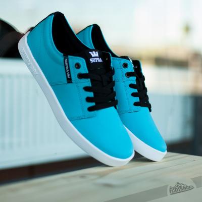 Supra Stacks II Turquoise-White