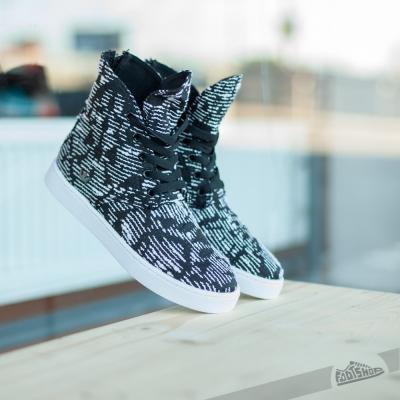 Supra Women-Joplin Black/Pattern-White